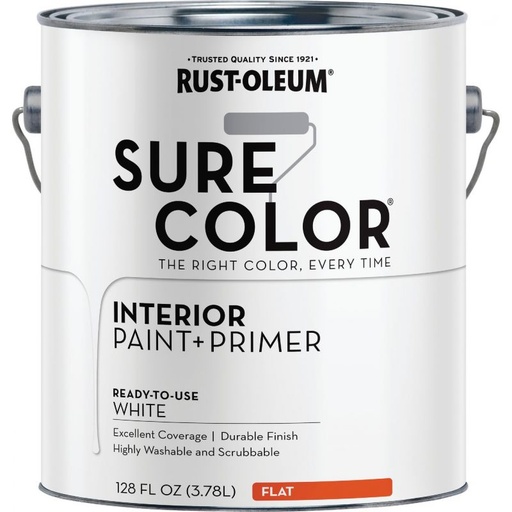 [1035107] PAINT+PRIMER WHITE 128OZ