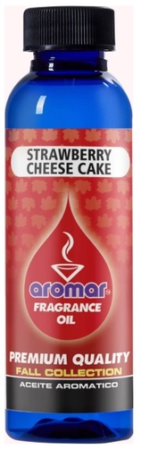 [1116A] Aromar Aromatherapy Spa Collection Essential Aromatic Fragrance Oil Strawberry Cheesecake  2.2oz Made in Usa