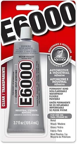 [1368505] E6000 High Strength Automotive and Industrial Adhesive Gel 3.7 Oz