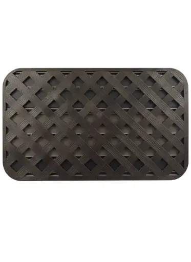 [140001241] PANEL LAT. PVC PRIV. 4X8 BLACK