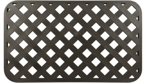 [140001241] PANEL LAT. PVC PRIV. 4X8 BLACK