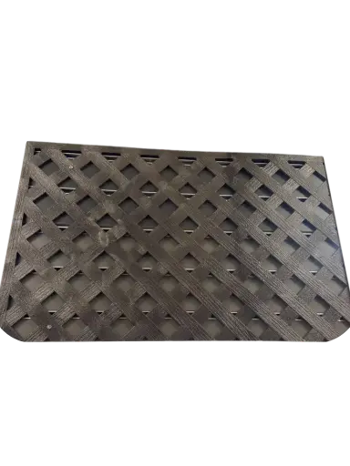 [140001241] PANEL LAT. PVC PRIV. 4X8 BLACK