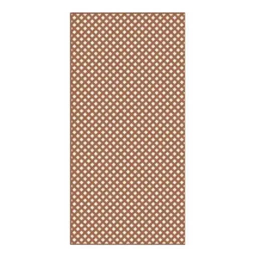 [140001246] PANEL LAT. PRIV. 4X8 REDWOOD