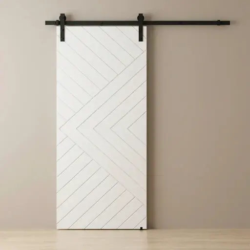 [147688436] BARNDOOR KIT "BREMEN"WHITE 36X84