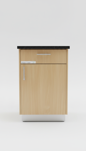 [1DB1P18-4-HA] GAB. 1-GAVETA.1-PUERTA 18" HAYA