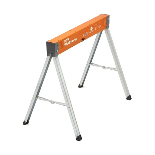 [2037416] Bora 4.5 in. H X 34.25 in. W X 3 in. D Heavy Duty Sawhorse 1200 Lb. Cap. 1 Pc