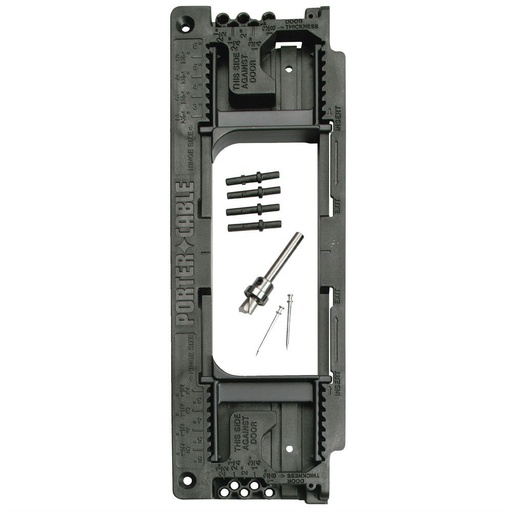 [2055796] Porter Cable 15.9 in. L X 7 in. W Door Hinge Template 1 Pc