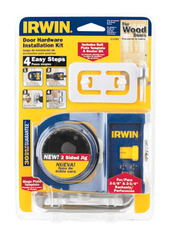 Irwin Door Lock Installation Kit | Ferreteria Maderas 3C