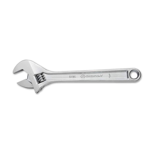 [21736] Crescent Metric and SAE Adjustable Wrench 12 in. L 1 Pc