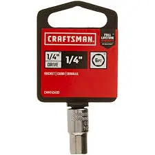 [2300630] CM SOCKET 1/4 DR 1/4 6PT