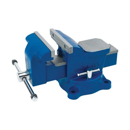 [2417533] Irwin 6 in. Steel Workshop Bench Vise Swivel Base
