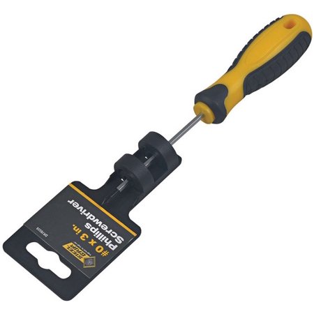 [2796449] Steel Grip #0 X 3 in. L Phillips Screwdriver 1 Pc