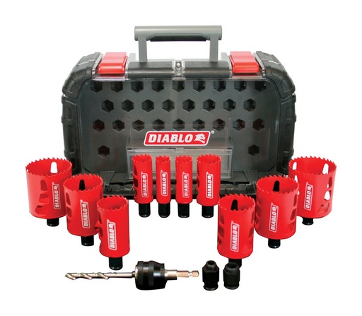 [2798783] HOLE SAW KIT BI-MTL 14PC
