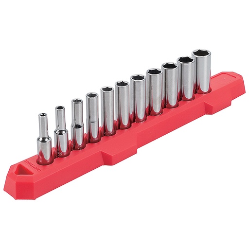 [2882926] Craftsman 1/4 in. Drive Metric 6 Point Deep Socket Set 11 Pc