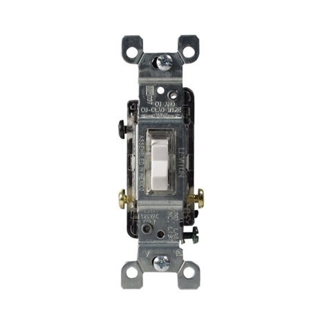 [3056793] SWITCH TOGL SNGL PL WHT