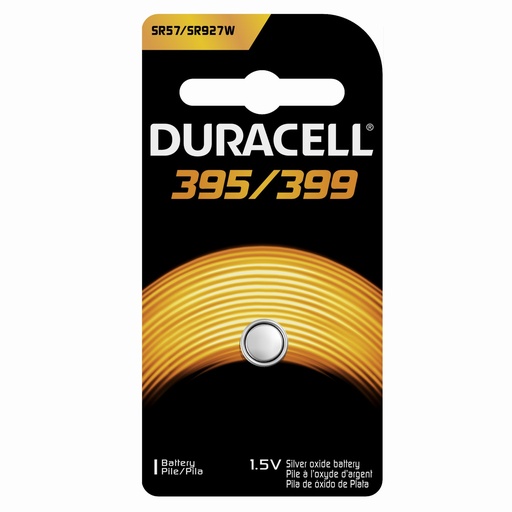 [3099108] Duracell Silver Oxide 395/399 1.5 V 55 MAh Electronic/Watch Battery 1 Pk