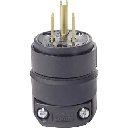 [3201225] GROUNDING PLUG 15A BLK