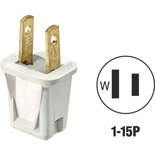 [3215290] Easy Wire Plug, White, Card