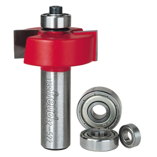 [32522F] 1/2 in. Rabbeting Bit and Bearing Set