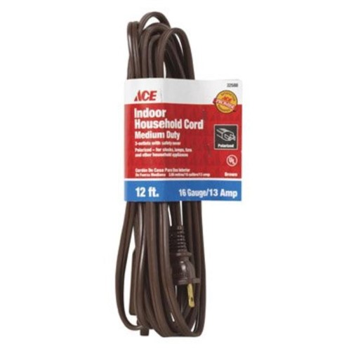 [32588] CORD EXTN16/2SPT-2BRN12'