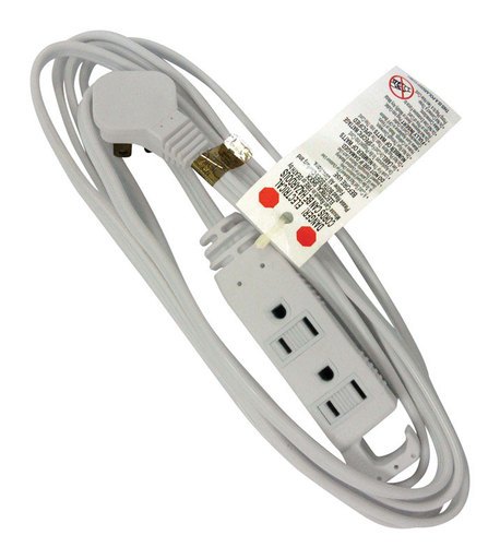 [3468386] ACE SLIMPLUG 16/3 6' WHT
