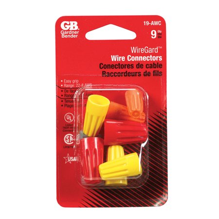 [34923] Gardner Bender WireGard Wire Connector Multicolored 9 Pk