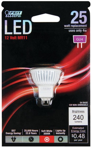 [3505815] LED MR11 GU4 WW 25W