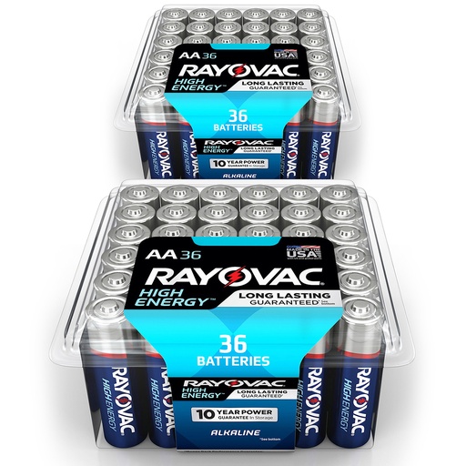 [3529666] High Energy Premium Alkaline Aa Batteries, Pro Pack, 36/Pack