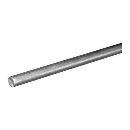 [400004296] Hillman NonWeldable Bar Stock Round 3 Ft Steel