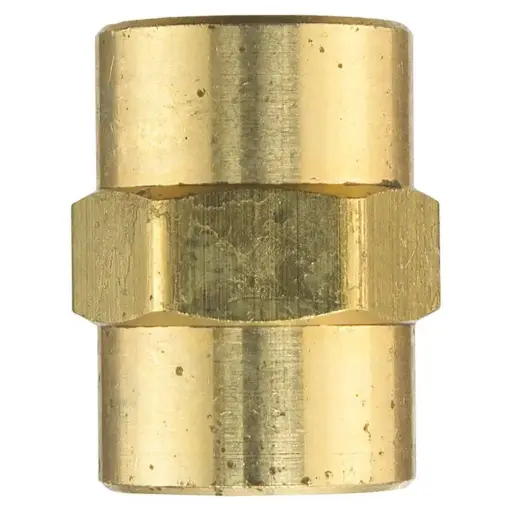 [4017339] 1/2 in. FPT X 1/2 in. D FPT Brass Coupling