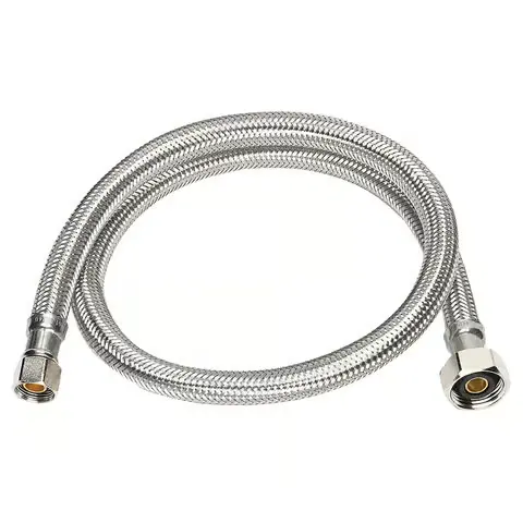 [4059382] Ace 3/8 in. Compression X 1/2 in. D FIP 30 in. Stainless Steel Faucet Supply Line