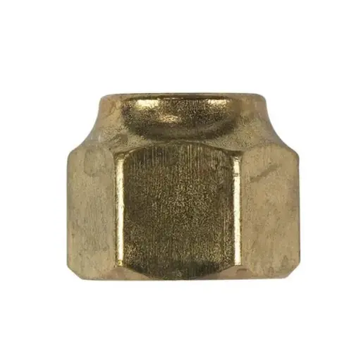 [41156] FORGED FLARE NUT 3/8BRS