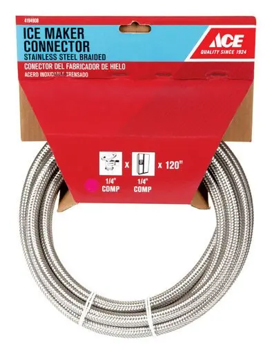 [4194908] SPLY LINE SS ICEMAKER10'