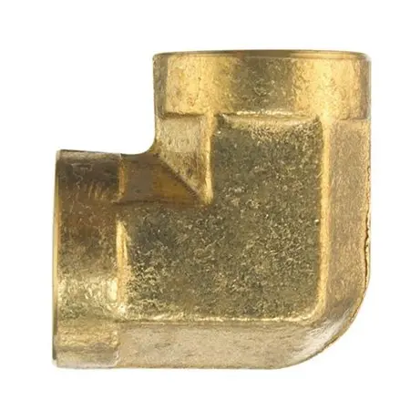 [4338521] Company 1/2 in. FPT X 1/2 in. D FPT Brass 90 Degree Elbow