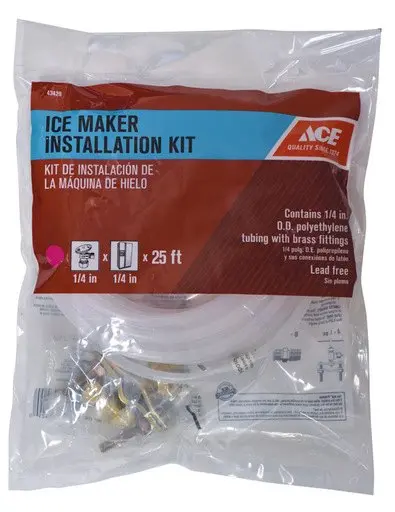 [43429] Ace 1/4 in. D X 25 Ft. L Ice Maker/Water Line Installation Kit
