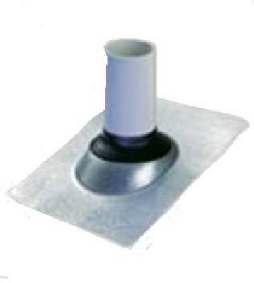 [439924] Oatey No-Calk 9 in. W X 12-1/2 in. L Galvanized Steel Roof Flashing Silver