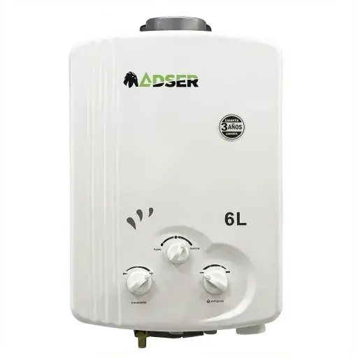[440019696] CALENTADOR LÍNEA DE GAS 6 LTS. ADSER