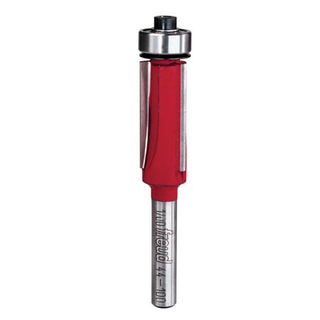 [44100F] Freud 1/2 in. D X 1/2 in. X 2-13/16 in. L Carbide Bearing Flush Trim Router Bit