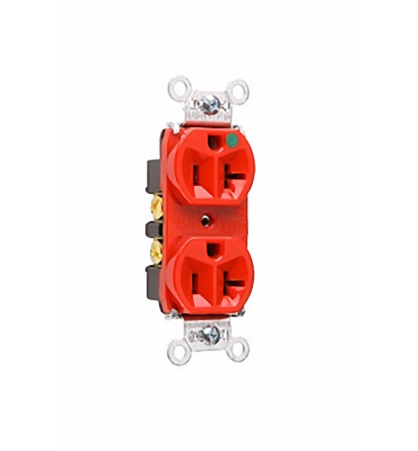 [450008124] RECEPT.HOSP.GRADE 20A-110V ROJ