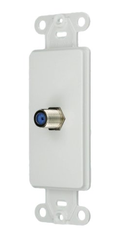 [450008205] INSRT DECORA CON F CBL COAX WHT