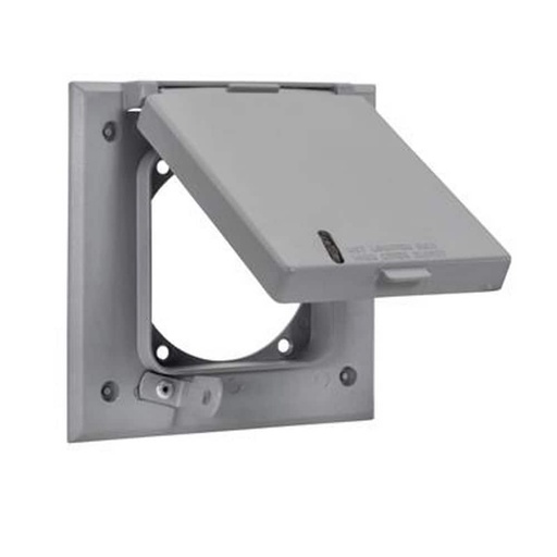 [450010086] TAPA RECEPT. 4X4 W/P 1-G 50A