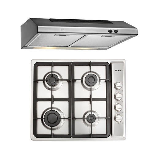 [455002848] Pack Duetto Campana Y Parrilla De Gas Teka 66 X 29.5 X 58 Cm