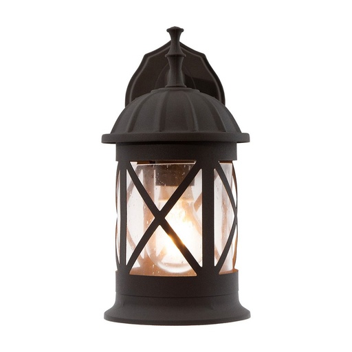 [455009854] 1LT  OUTDOOR WALL LAMP BROWN