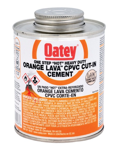 [4550109] CPVC CMNT HD ORG LVA8OZ