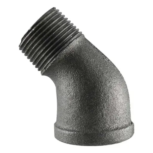 [4698353] 1/2 in. Black Iron 45° Street Elbow (2-Pack)
