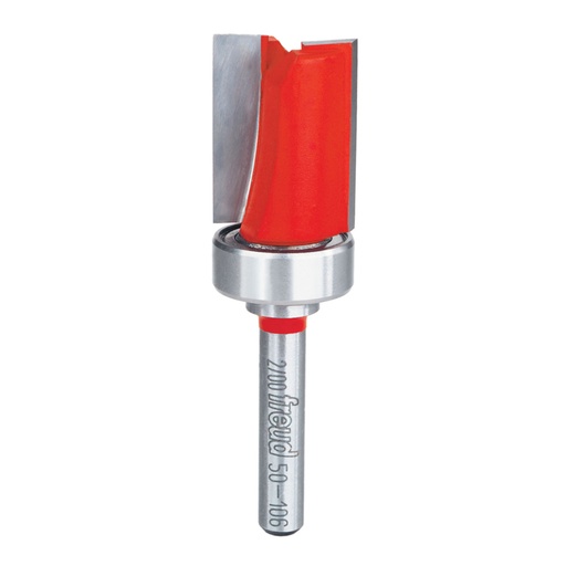 [50106F] Freud 3/4 in. D X 3/4 in. X 2-5/8 in. L Carbide Top Bearing Flush Trim Router Bit