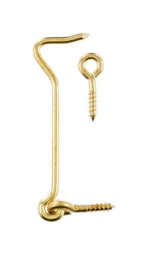 [5301114] GATE HOOK/EYE 4"SBRS