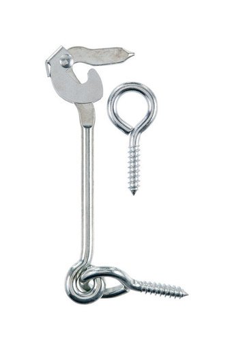 [5301213] GATE HOOK SFTY W/SCW6"ZN