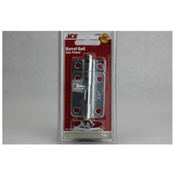 Ace 3 in. L Zinc-Plated Steel Barrel Bolt 1 Pk | Ferreteria Maderas 3C