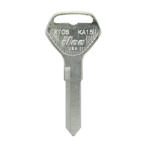 [532054] Hillman KeyKrafter Automotive Key Blank 2054 KA15 Double for Kawasaki